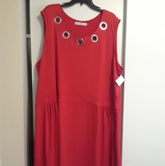 PLUS SIZE 💕 Red Dress - Picture 1 of 5